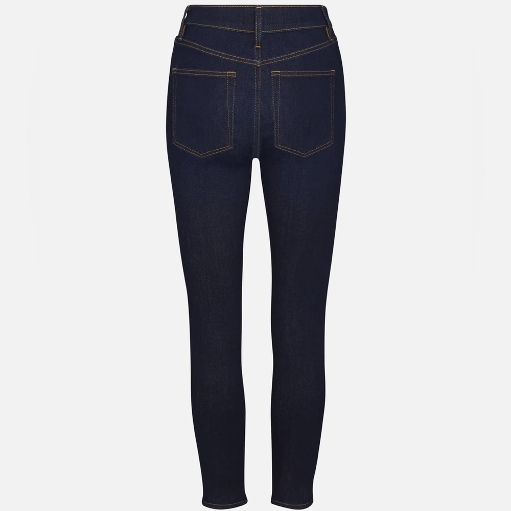 👖 Frame Denim 👖 Le High Rise Skinny Jeans with Piping in FAIRWAY size 27 - Picture 4 of 13